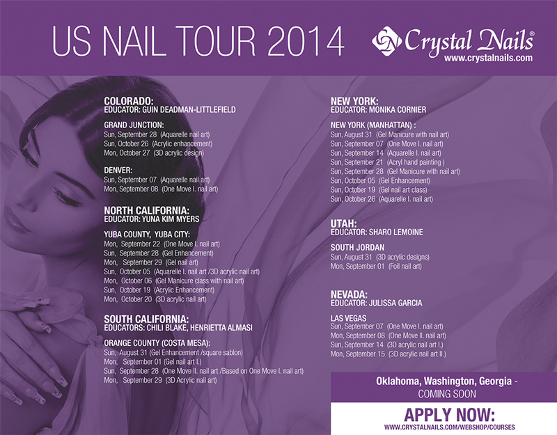 US Nail Tour 2014