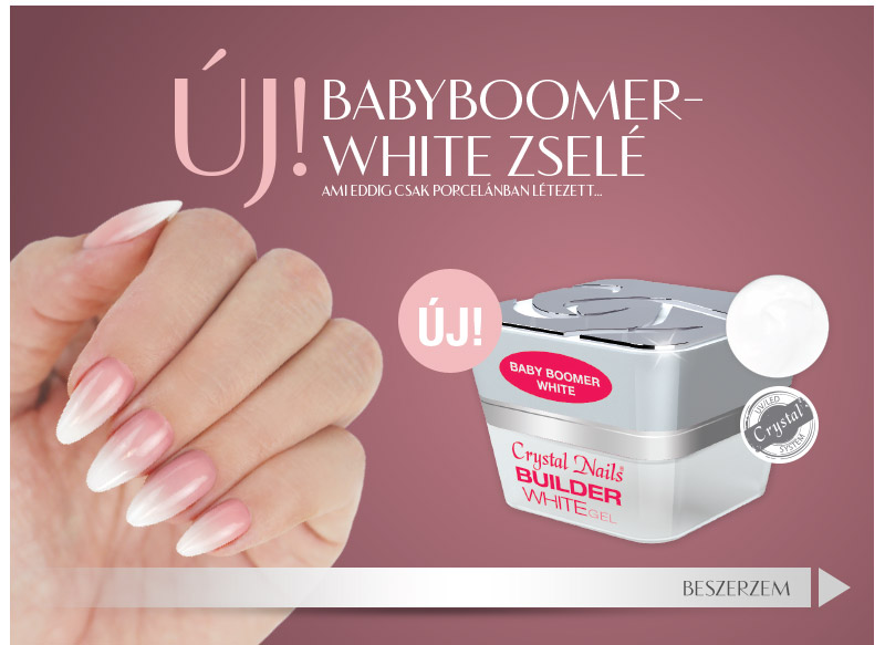 ÚJ! Babyboomer-White zselé