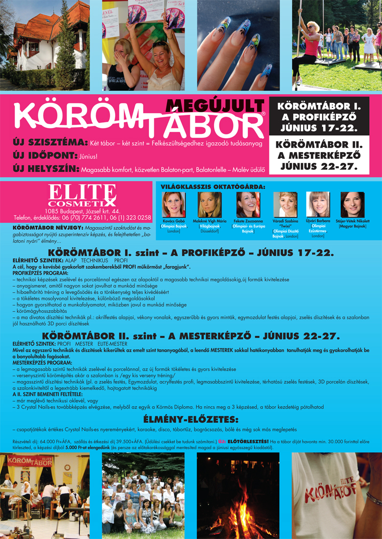 Körömtábor 2011 június Meghívó