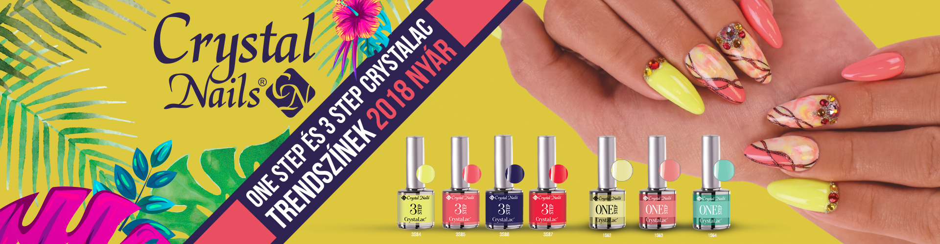 Crystal Nails műköröm alapanyagok, kellékek műköröm tanfolyam