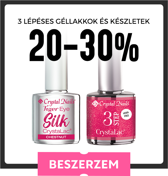3 lépéses géllakkok és készletek - Black Friday