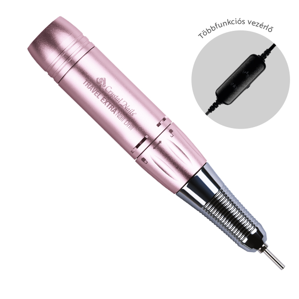 crystal nails travel extra nail drill